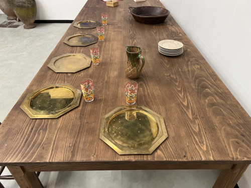Table de ferme de 4 mètres, années 50, vue 31