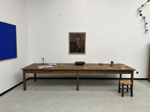 Table de ferme de 4 mètres, années 50, vue 35