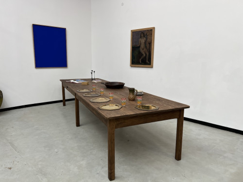 Table de ferme de 4 mètres, années 50, vue 36