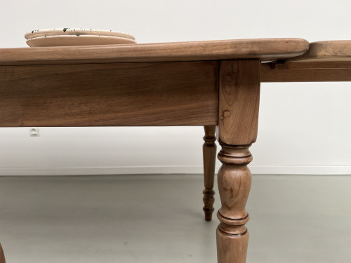 Table de ferme en noyer, vue 17