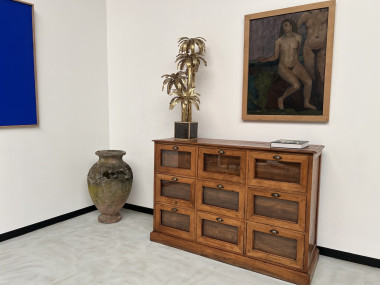Meuble grainetier à tiroirs années 50, vue 29