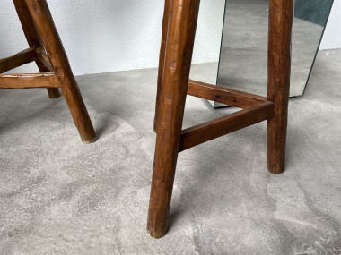 Tabourets de bar brutalistes, circa 1950, vue 8