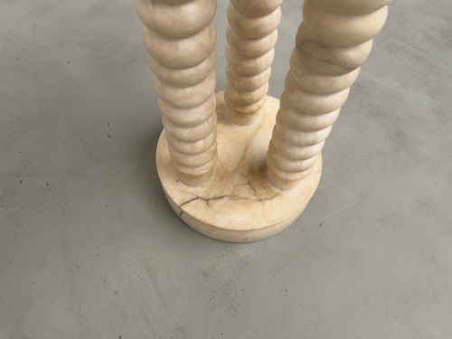 Sellette en marbre à 3 colonnes, circa 1970, vue 10