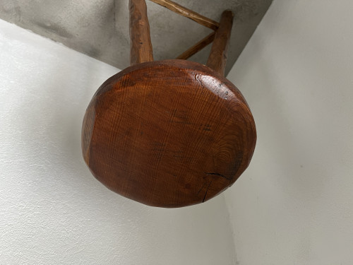 Tabourets de bar brutalistes, circa 1950, vue 20