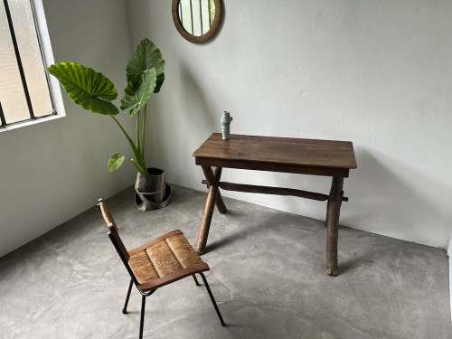 Bureau en noyer massif, art populaire, Savoie, vers 1900, vue 31