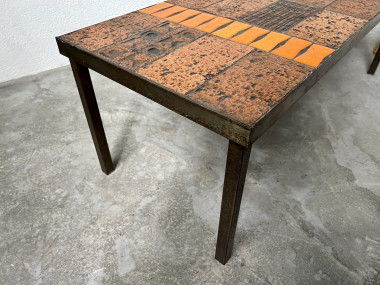 Table basse Vallauris, France, 1960, vue 9