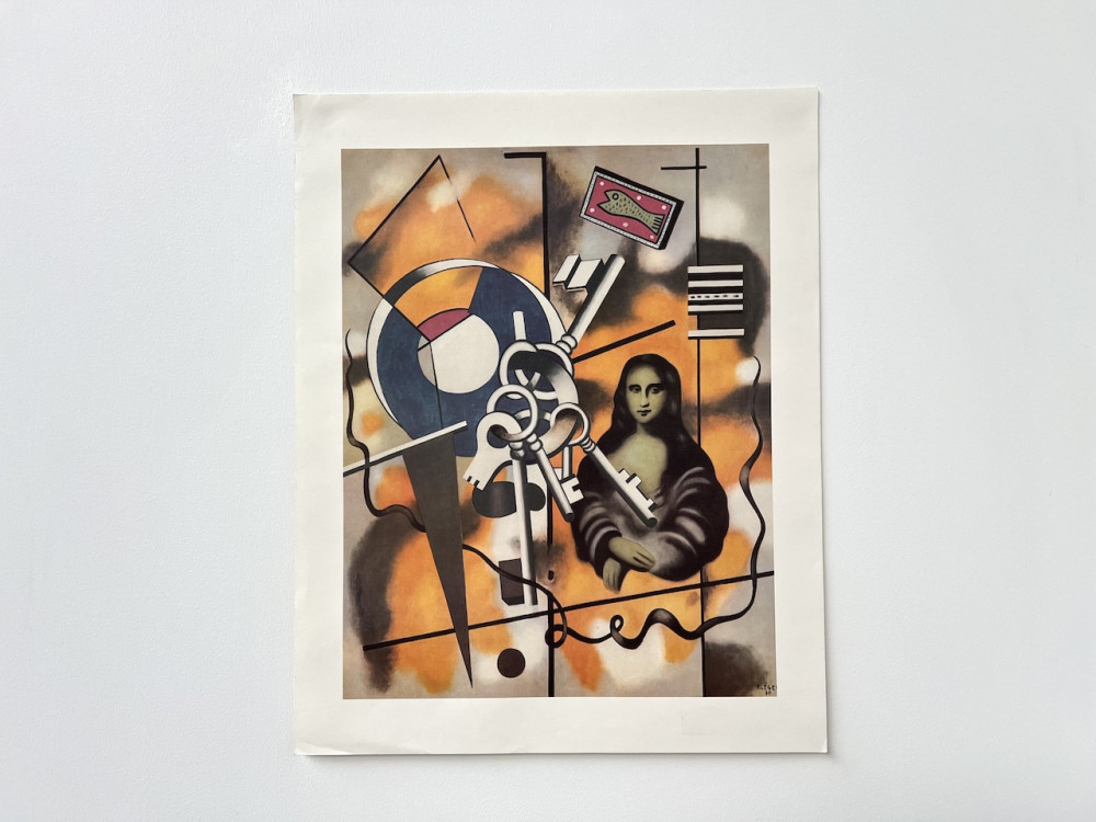 Fernand Léger, litographie, circa 1970, vue 1
