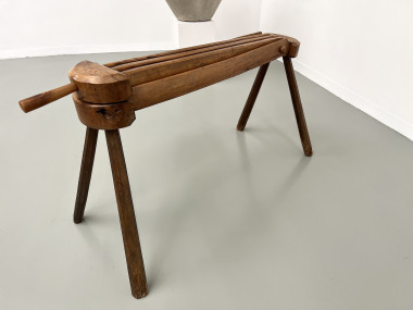 Cardeuse à lin, art populaire, début XXème, vue 18