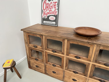 Ancien meuble de métier XXL, vue 11