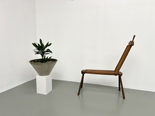 Grande jardinière conique Willy Guhl, vue 2