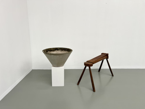 Grande jardinière conique Willy Guhl, vue 12