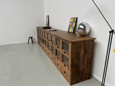 Ancien meuble de métier XXL, vue 21