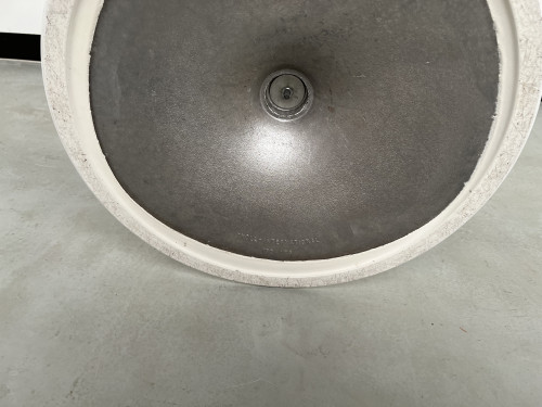 Table ronde Florence Knoll, plateau marbre et piétement tulipe, circa 1960, Eero Saarinen, vue 9