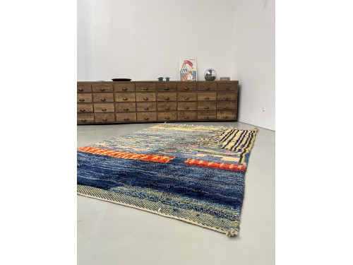 Tapis berbère Beni Ourain en laine d'agneau, vue 5