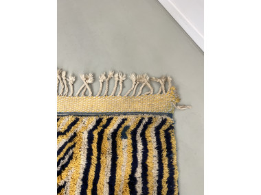 Tapis berbère Beni Ourain en laine d'agneau, vue 6