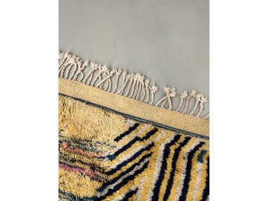 Tapis berbère Beni Ourain en laine d'agneau, vue 7