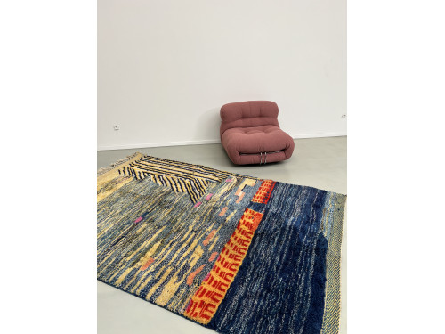 Tapis berbère Beni Ourain en laine d'agneau, vue 10