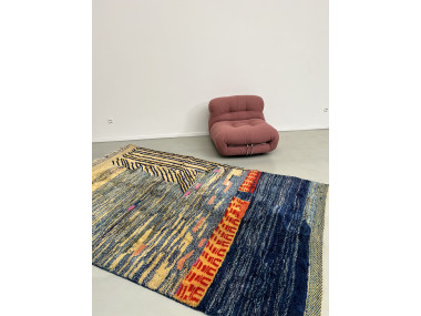 Tapis berbère Beni Ourain en laine d'agneau, vue 10