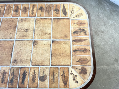 Table basse Roger Capron, modèle "Herbiers", vue 6