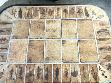 Table basse Roger Capron, modèle "Herbiers", vue 7