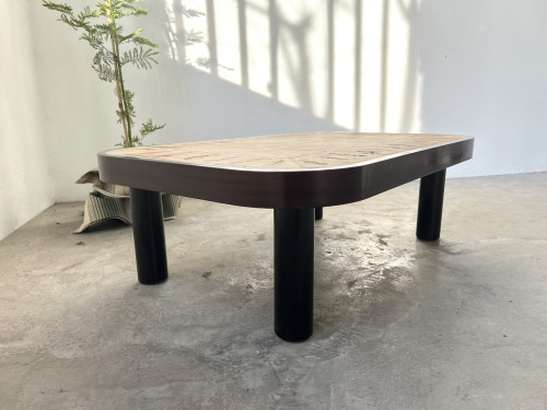 Table basse Roger Capron, modèle "Herbiers", vue 9