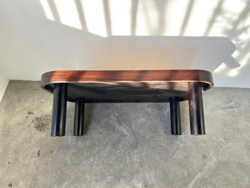 Table basse Roger Capron, modèle "Herbiers", vue 14
