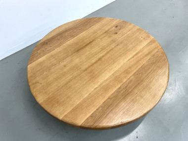 Très grande table basse ronde, CIRCA 1950, vue 7