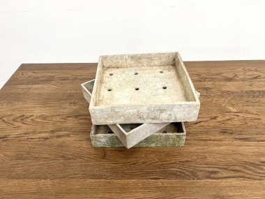 Série de 3 jardinières Willy Guhl, vue 19