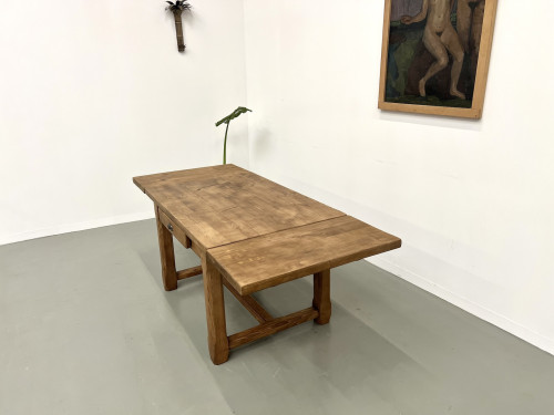 Petite table de ferme à rallonges, vue 9