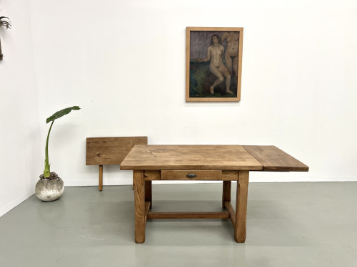 Petite table de ferme à rallonges, vue 13