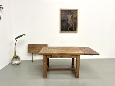 Petite table de ferme à rallonges, vue 13