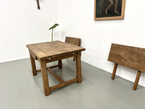 Petite table de ferme à rallonges, vue 15