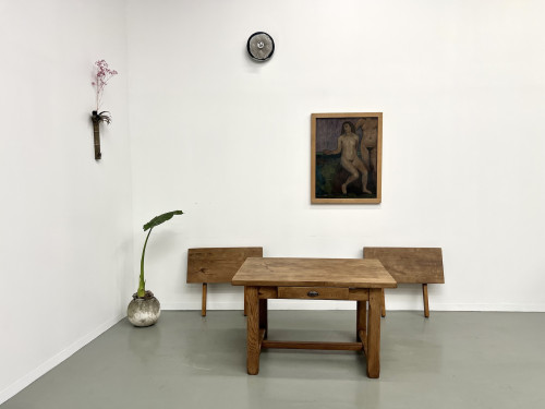 Petite table de ferme à rallonges, vue 16