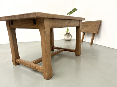 Petite table de ferme à rallonges, vue 19