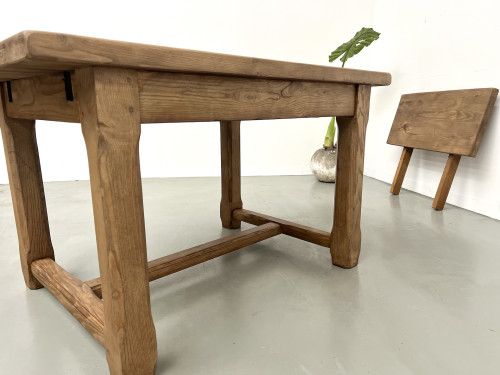 Petite table de ferme à rallonges, vue 20