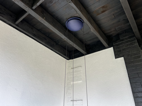 Suspension lumineuse "Aurora", Arteluce 1980, vue 6