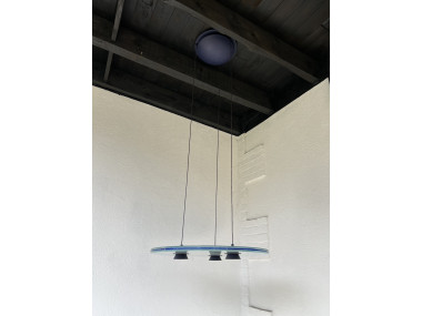 Suspension lumineuse "Aurora", Arteluce 1980, vue 12