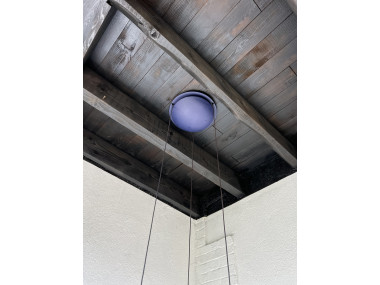 Suspension lumineuse "Aurora", Arteluce 1980, vue 18