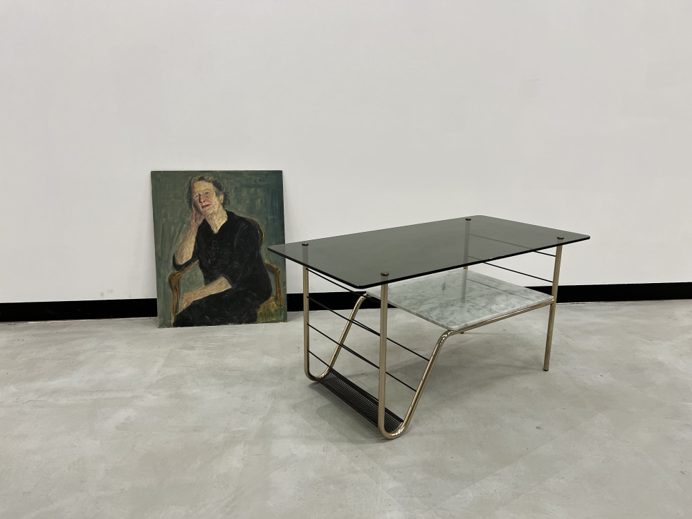 Table basse par Pierre Guariche, vue 1