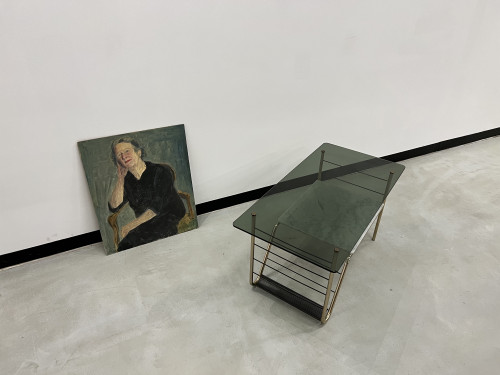 Table basse par Pierre Guariche, vue 16