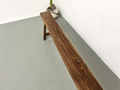 Banc ancien en noyer massif, vue 11