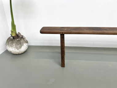 Banc ancien en chêne massif, vue 4