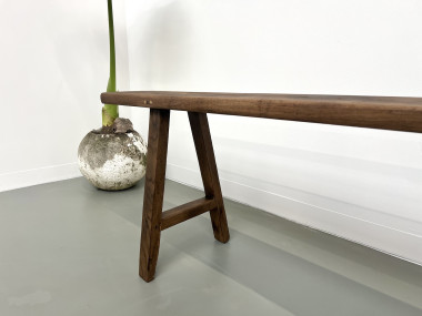 Banc ancien en chêne massif, vue 12