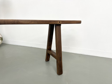 Banc ancien en chêne massif, vue 16