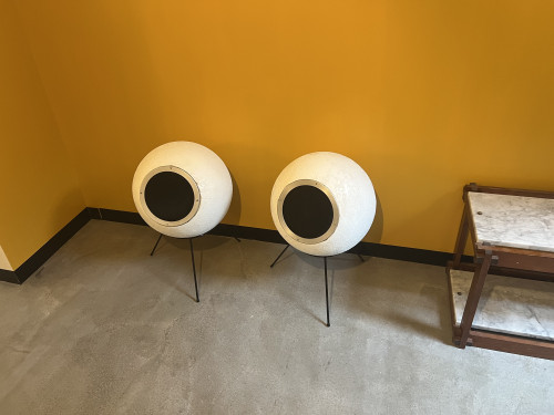 Enceintes vintage Elipson AS40, vue 2