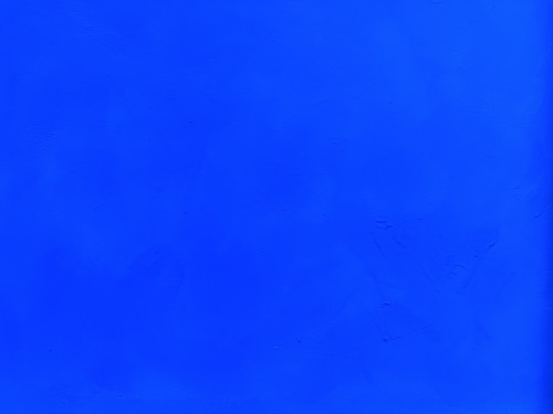 Grand tableau contemporain bleu Klein, vue 8