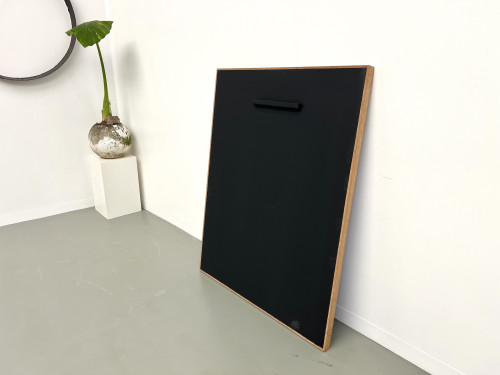 Grand tableau contemporain bleu Klein, vue 13