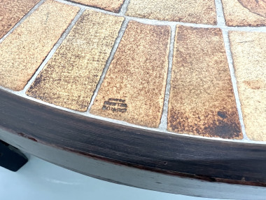 Table basse "Les Herbiers" par Roger Capron, vue 5
