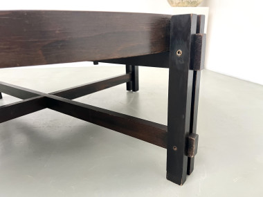 Table basse "Les Herbiers" par Roger Capron, vue 10