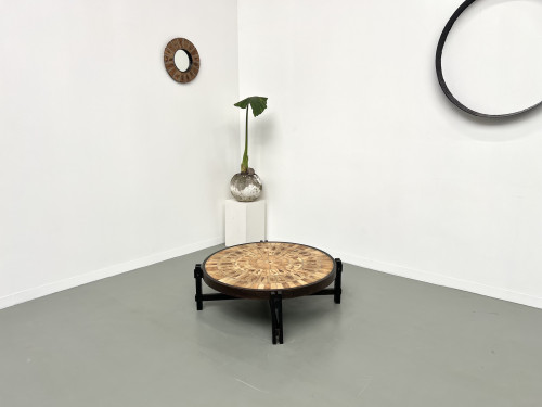 Table basse "Les Herbiers" par Roger Capron, vue 15